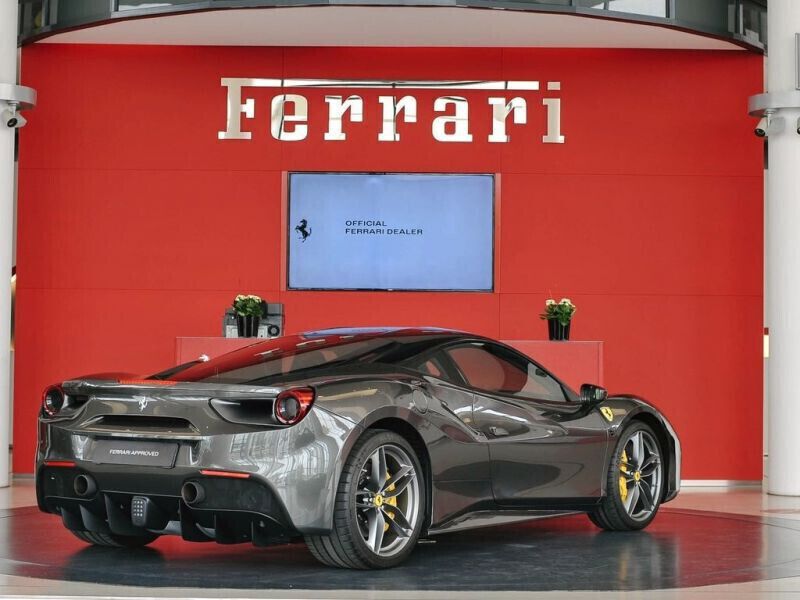 Occasion Ferrari 488 670 ch (492 kW) 2016 Gris Cabriolet