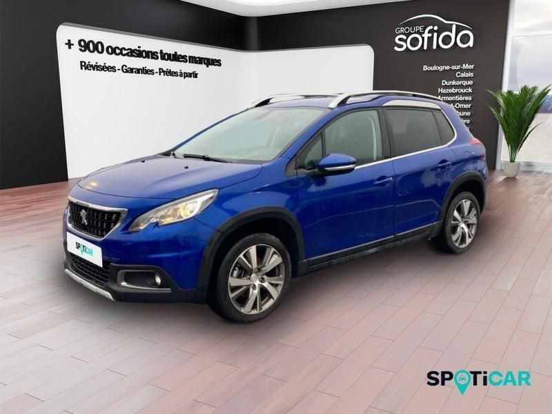 Bleu Utilisé 2019 Peugeot 2008 Allure SUV | 9 490 € (Super prix) - Image 1/3