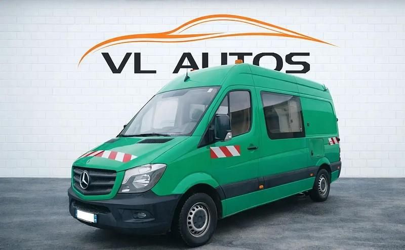 Occasion Mercedes Sprinter 131 ch (96 kW) 2015 Vert Van