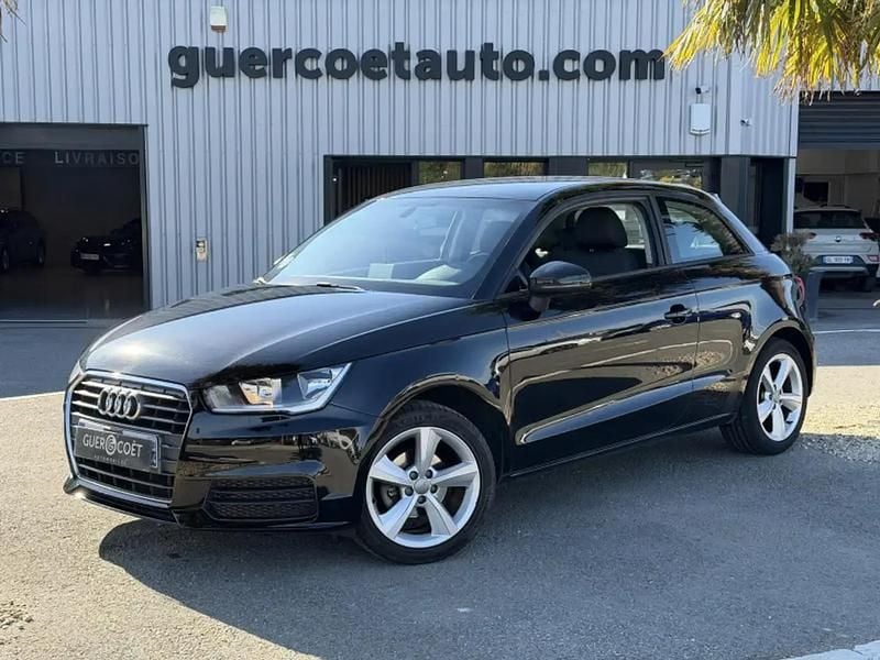 Noir Occasion 2015 Audi A1 Ambiente Citadine | 10 490 € (Prix juste) - Image 1/4