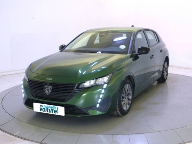 Vert Utilisé 2022 Peugeot 308 Active Berline | 16 490 € (Prix juste) - Image 1/4