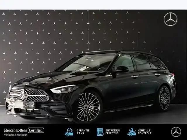 Noir Occasion 2025 Mercedes C220 AMG line Berline | 69 900 € - Image 1/4