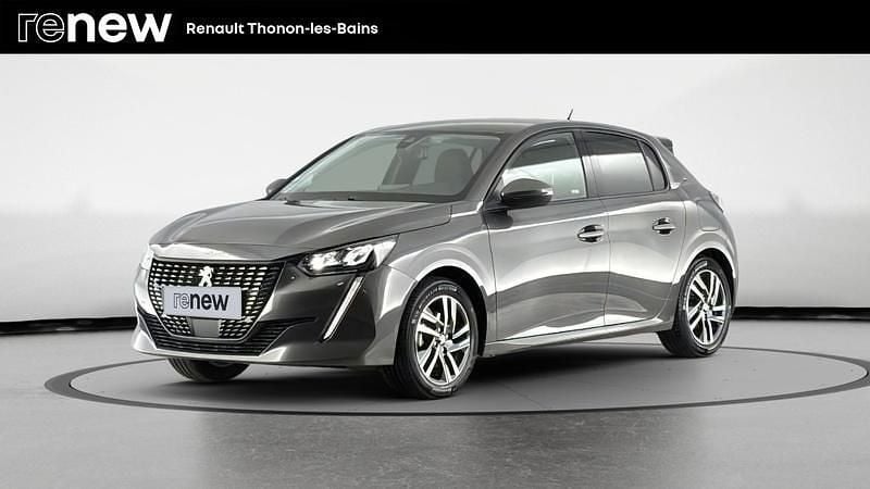 Gris Occasion 2021 Peugeot 208 Allure Citadine | 12 999 € (Super prix) - Image 1/4