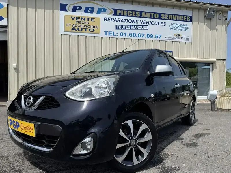 Noir Utilisé 2015 Nissan Micra Citadine | 7 900 € (Prix assez cher) - Image 1/4
