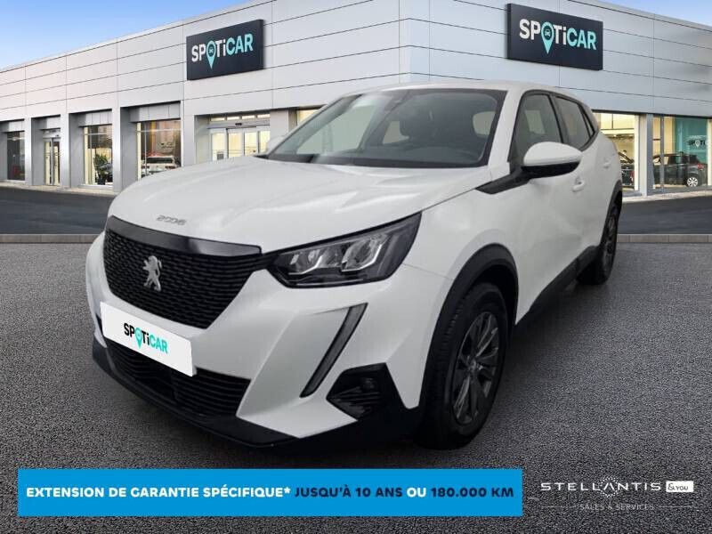 Blanc Utilisé 2021 Peugeot 2008 Business-Line SUV | 15 890 € (Bon prix) - Image 1/4
