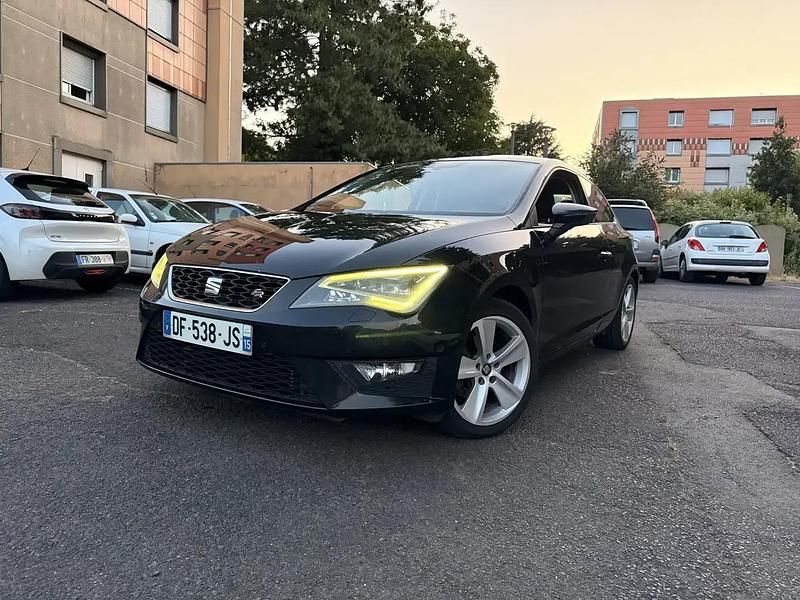 Noir Occasion 2014 Seat Leon SC Citadine | 7 800 € - Image 1/4