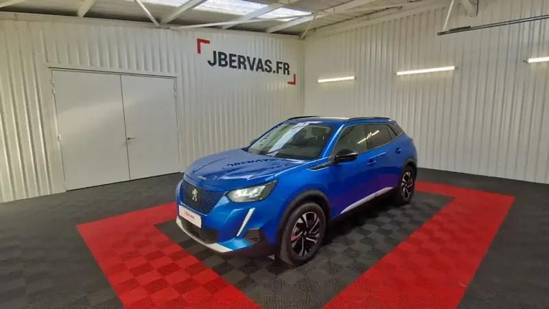 Bleu Utilisé 2022 Peugeot e-2008 Allure SUV | 16 990 € (Bon prix) - Image 1/4