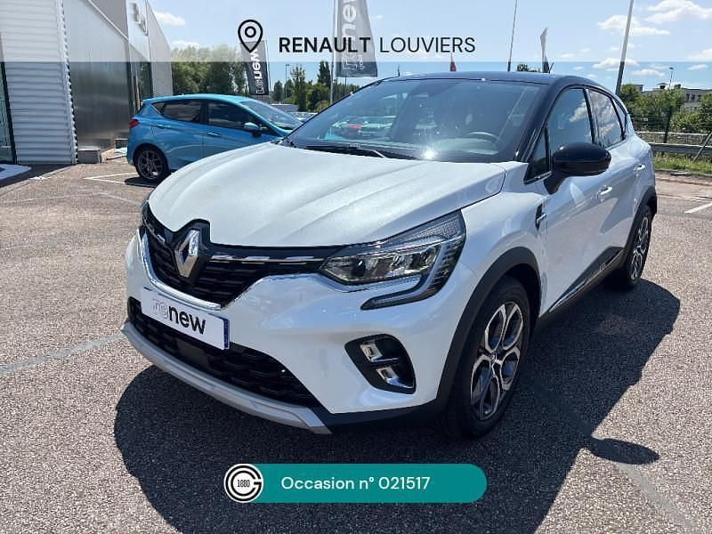 Blanc Utilisé 2022 Renault Captur Intens SUV | 22 990 € (Prix juste) - Image 1/4