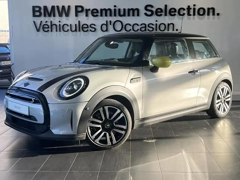 Vert Occasion 2022 Mini Cooper SE Premium Plus Citadine | 19 995 € (Prix juste) - Image 1/4