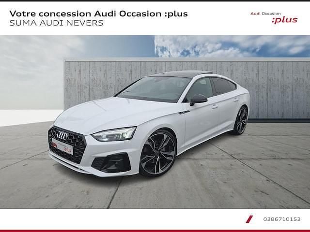 Blanc ibis Occasion 2023 Audi A5 Sportback S-Line Citadine | 49 900 € - Image 1/4
