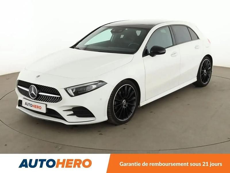 Blanc Occasion 2019 Mercedes A200 AMG line Berline | 24 490 € (Prix juste) - Image 1/2