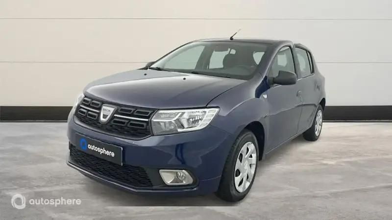 Bleu Utilisé 2019 Dacia Sandero Essentiel Citadine | 8 999 € (Prix juste) - Image 1/4