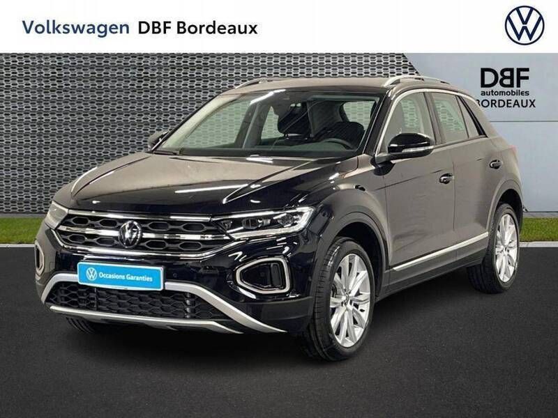 Noir Utilisé 2024 VW T-Roc Style SUV | 30 490 € (Prix juste) - Image 1/4
