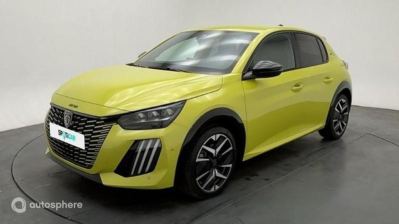 Jaune Nouvelle 2024 Peugeot 208 GT Citadine | 17 830 € (Super prix) - Image 1/4