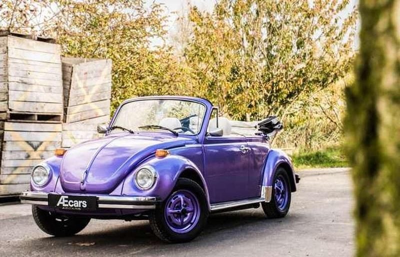 Occasion VW Käfer S 50 ch (36 kW) 1979 Mauve Cabriolet