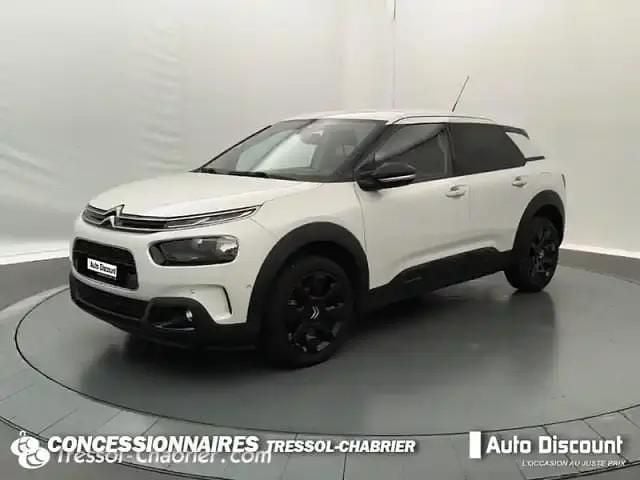 Blanc nacré Utilisé 2020 Citroën C4 Cactus PureTech Citadine | 10 600 € (Prix juste) - Image 1/4