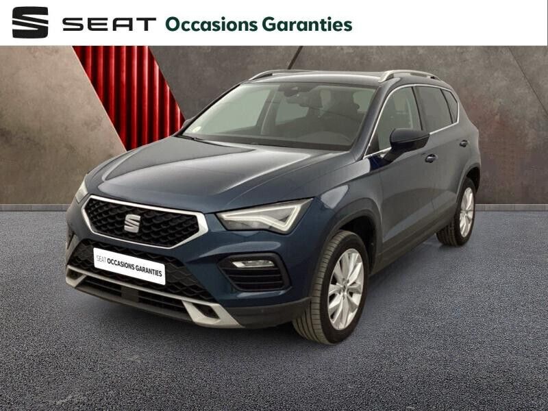 Bleu lave métal Utilisé 2021 Seat Ateca Style SUV | 18 900 € (Bon prix) - Image 1/4