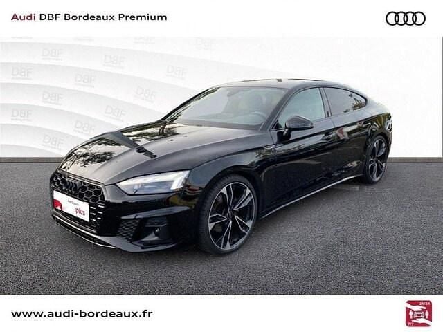 Noir mythe métallisé Utilisé 2024 Audi A5 Sportback S-Line | 45 990 € (Prix juste) - Image 1/4