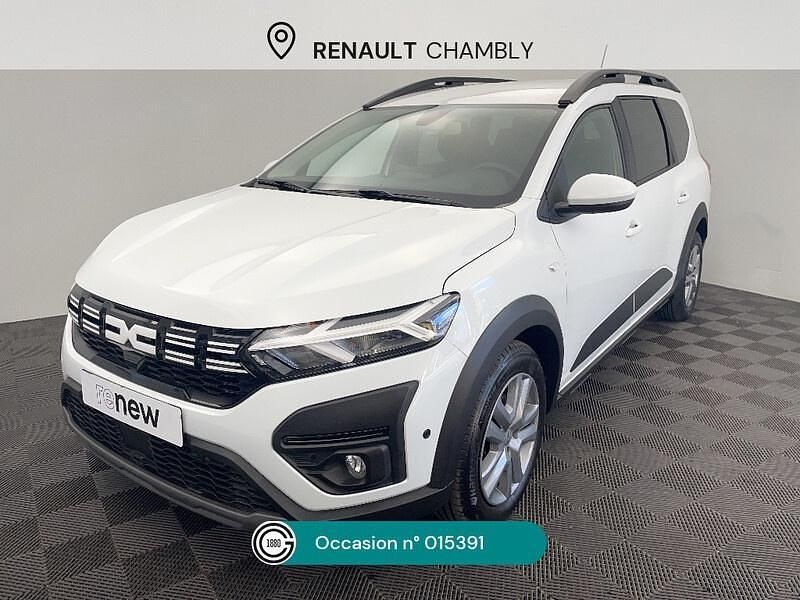 Blanc Utilisé 2023 Dacia Jogger Expression Monospace | 19 690 € (Prix assez cher) - Image 1/4