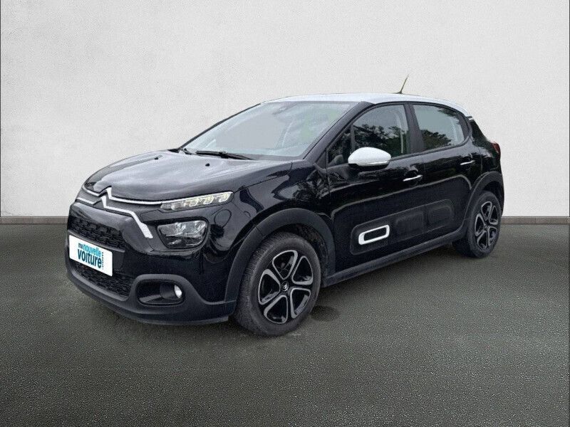 Noir Utilisé 2022 Citroën C3 Shine Citadine | 12 390 € (Prix juste) - Image 1/4