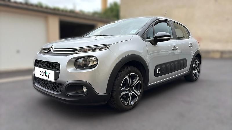 Gris Utilisé 2018 Citroën C3 Feel Citadine | 7 790 € (Bon prix) - Image 1/4
