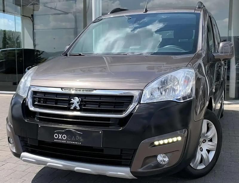 Brun Utilisé 2016 Peugeot Partner Outdoor Monospace | 11 900 € (Prix assez cher) - Image 1/4