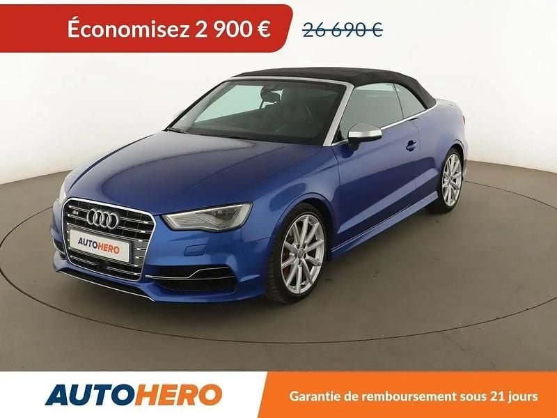 Occasion Audi S3 Cabriolet Sport 300 ch (220 kW) 2015 Bleu Cabriolet