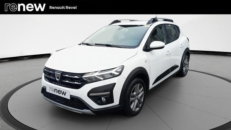 Blanc Utilisé 2022 Dacia Sandero Comfort Citadine | 13 990 € (Prix juste) - Image 1/4