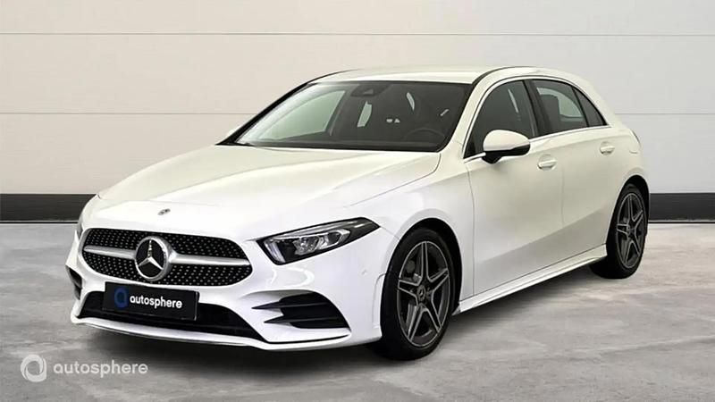 Blanc Occasion 2022 Mercedes A180 AMG line Berline | 26 499 € (Prix juste) - Image 1/4