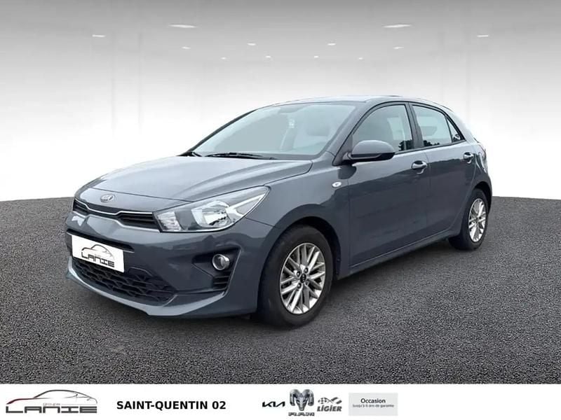 Gris Occasion 2021 Kia Rio Active Citadine | 12 890 € (Prix juste) - Image 1/4