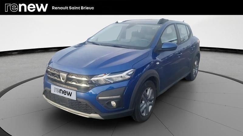 Bleu Utilisé 2021 Dacia Sandero Comfort Citadine | 13 600 € (Prix juste) - Image 1/4