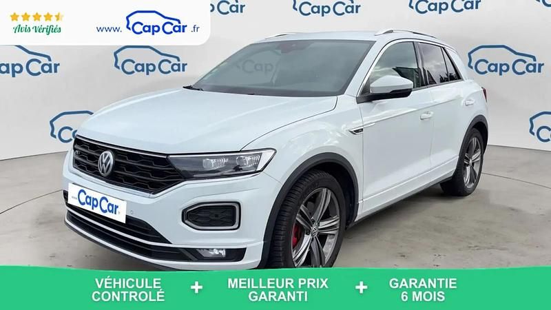Blanc Utilisé 2019 VW T-Roc R-line SUV | 20 199 € (Bon prix) - Image 1/4