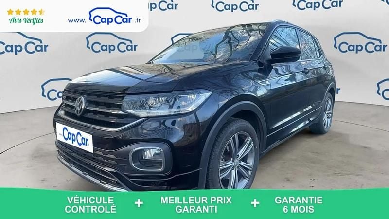 Noir Occasion 2019 VW T-Cross R-line SUV | 15 990 € (Bon prix) - Image 1/4