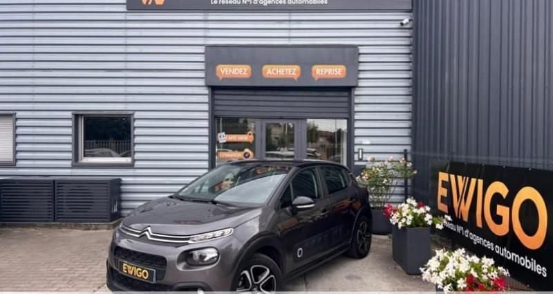 Gris Utilisé 2020 Citroën C3 PureTech Citadine | 9 490 € (Super prix) - Image 1/4