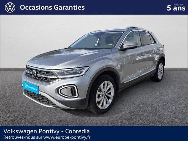 Gris Utilisé 2022 VW T-Roc Style SUV | 26 990 € (Prix juste) - Image 1/4