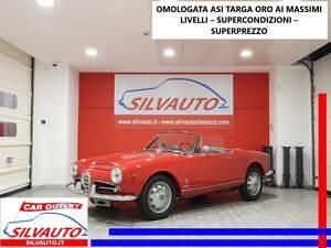 Rouge Occasion 1963 Alfa Romeo Giulia Cabriolet | 65 500 € - Image 1/4