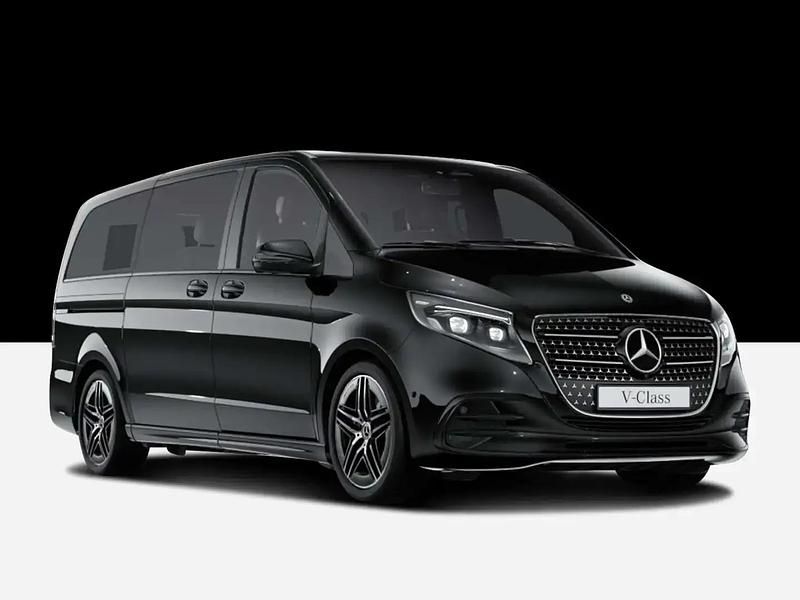 Noir Utilisé 2025 Mercedes V300 Avantgarde Monospace | 83 066 € - Image 1/4