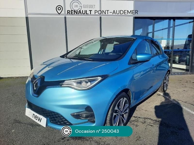 Bleu Occasion 2020 Renault Zoe Intens Citadine | 8 590 € (Super prix) - Image 1/4