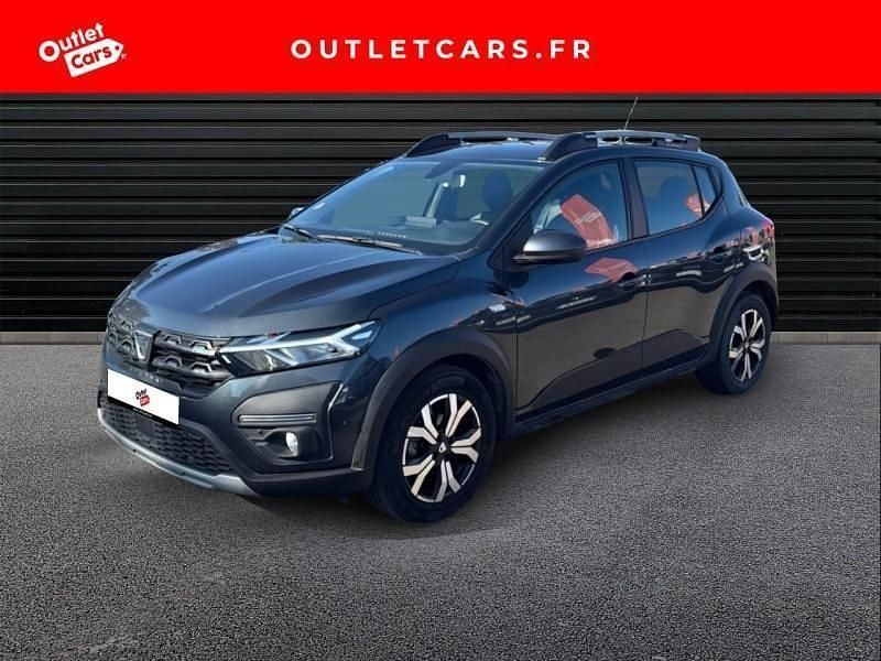 Gris comète métallisé Utilisé 2021 Dacia Sandero Comfort Citadine | 14 490 € (Prix juste) - Image 1/4