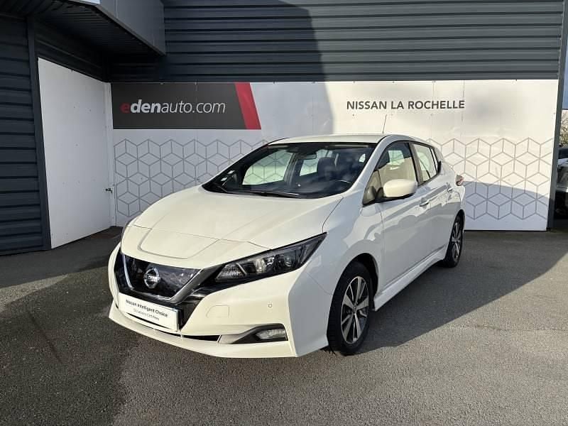 Blanc Occasion 2020 Nissan Leaf Acenta Citadine | 10 990 € (Bon prix) - Image 1/4