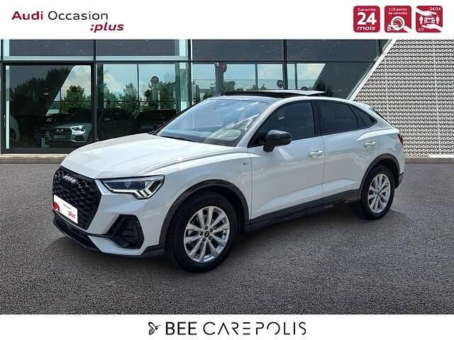 Blanc glacier métallisé Utilisé 2025 Audi Q3 Sportback S-Line SUV | 47 390 € - Image 1/4