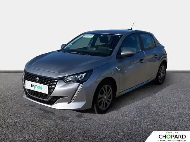 Gris Utilisé 2021 Peugeot 208 Business-Line Citadine | 11 289 € (Prix juste) - Image 1/4