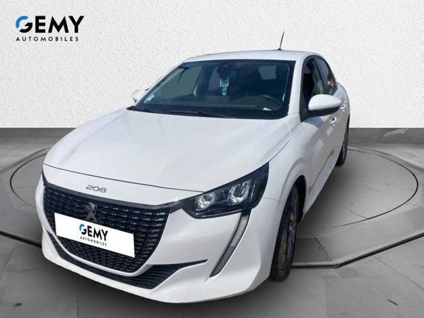 Blanc Utilisé 2021 Peugeot 208 Style Citadine | 13 460 € (Prix juste) - Image 1/4