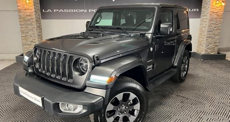 Gris Utilisé 2018 Jeep Wrangler Sahara SUV | 51 990 € (Prix juste) - Image 1/4
