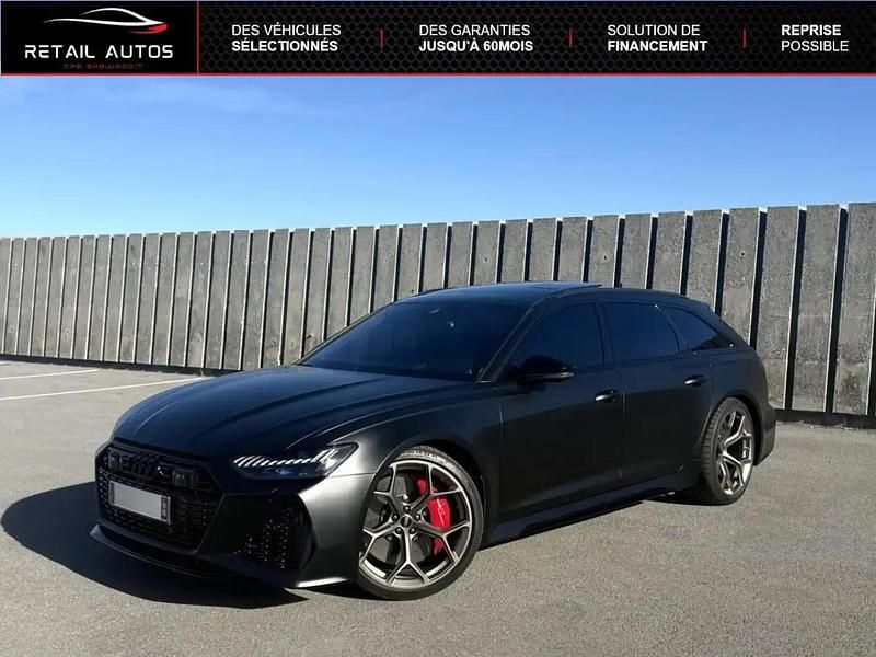 Noir Occasion 2024 Audi RS6 Performance Break | 189 900 € (Prix cher) - Image 1/4