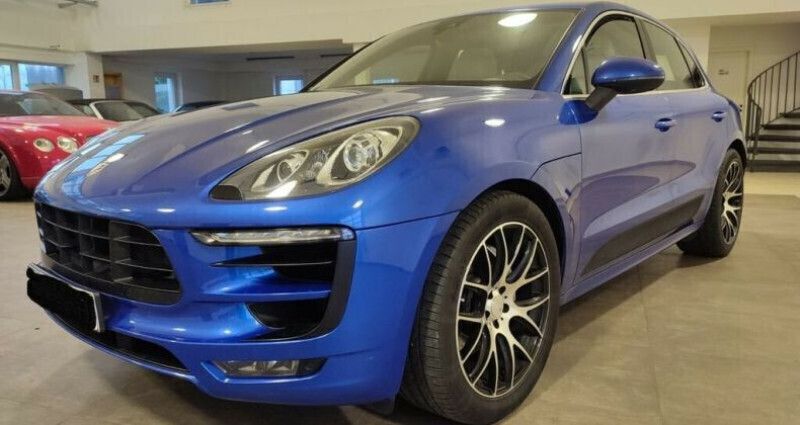 Bleu métallisé Utilisé 2015 Porsche Macan S SUV | 42 500 € (Prix cher) - Image 1/4