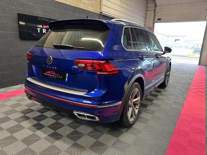 Occasion VW Tiguan R-line 150 ch (110 kW) 2021 Bleu SUV