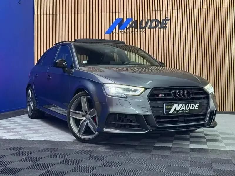 Gris Utilisé 2019 Audi S3 Sport Berline | 36 490 € (Prix assez cher) - Image 1/4