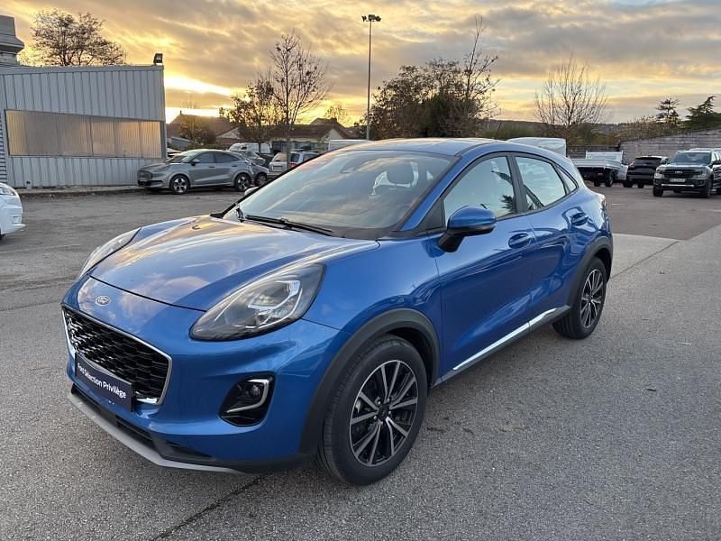 Bleu Occasion 2023 Ford Puma Titanium Coupé | 19 899 € (Prix juste) - Image 1/4