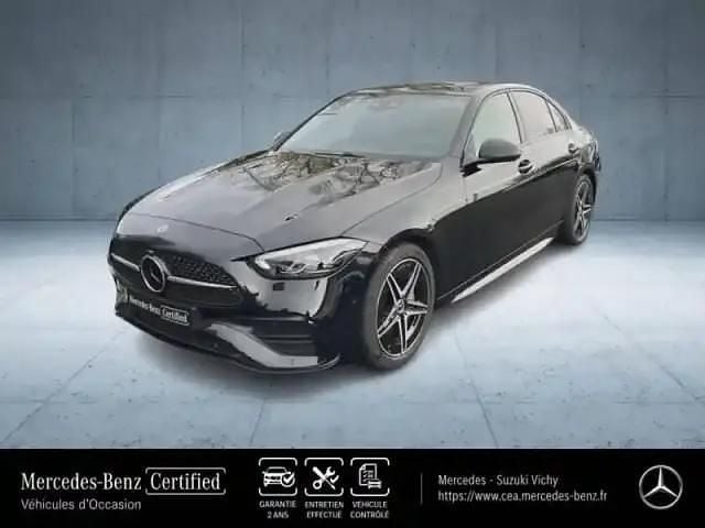 Noir obsidienne métallisé Occasion 2025 Mercedes C220 AMG line Berline | 46 900 € (Bon prix) - Image 1/4